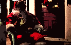 santa (c) in medias res by Melinda Kucsera