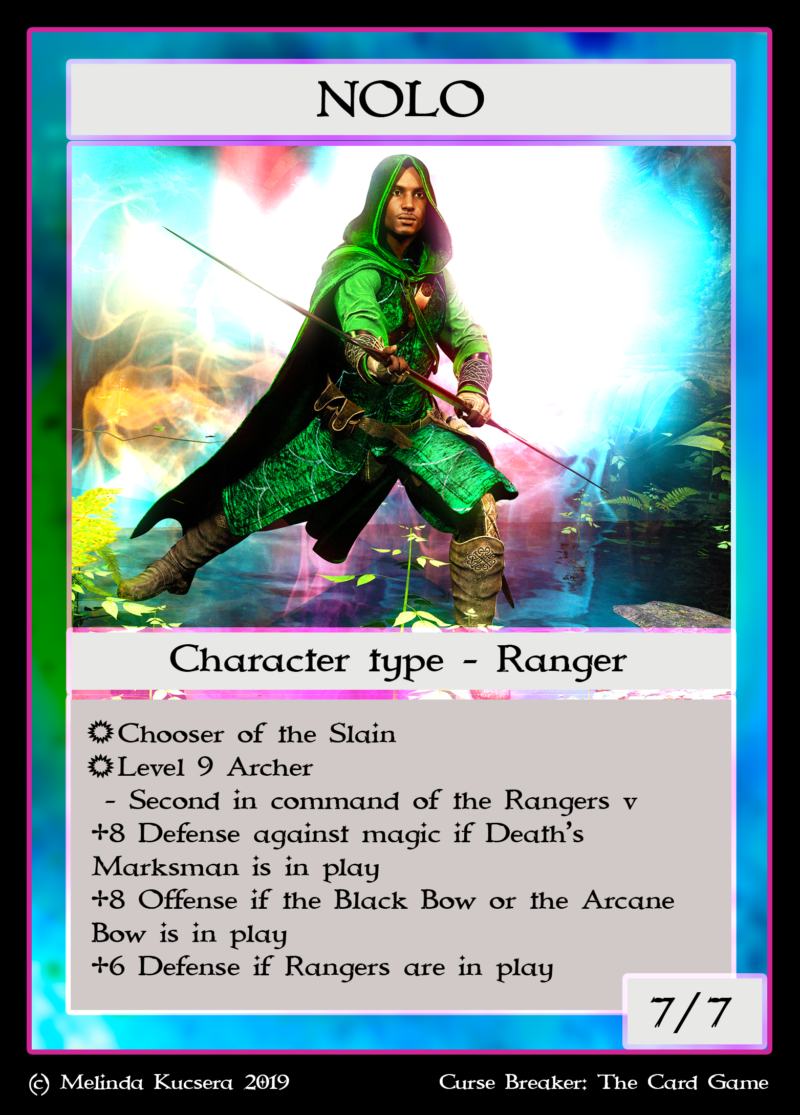 Number Two has a Card