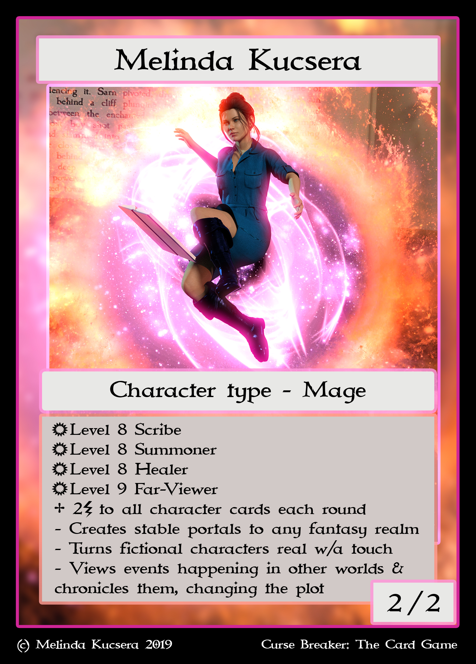 Our Scribe’s been carded