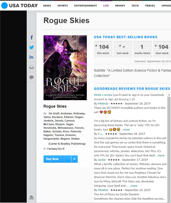 A USA Today Bestseller